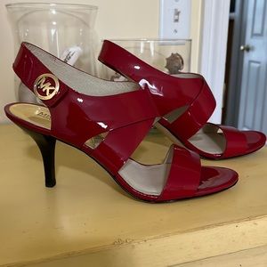 Michael Kors sling back heels size 9.5